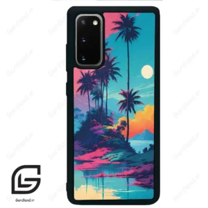 قاب گوشی سامسونگ اس 20 پلاس (Galaxy S20 Plus ) طرح جزیره کد 2461