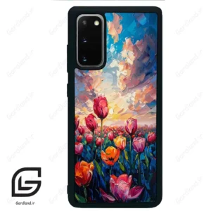 قاب گوشی سامسونگ اس 20 پلاس (Galaxy S20 Plus ) طرح گل کد 2466