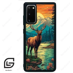قاب گوشی سامسونگ اس 20 پلاس (Galaxy S20 Plus ) طرح گوزن کد 2471