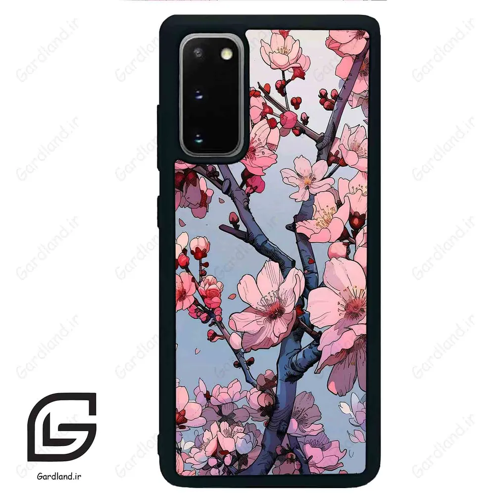قاب گوشی سامسونگ اس 20 پلاس (Galaxy S20 Plus ) طرح شکوفه کد 2481