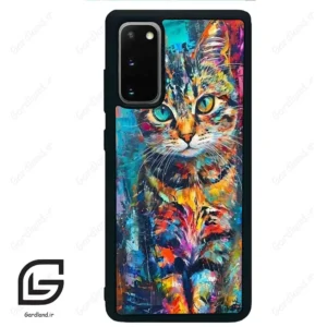 قاب گوشی سامسونگ اس 20 پلاس (Galaxy S20 Plus ) طرح گربه کد 2488