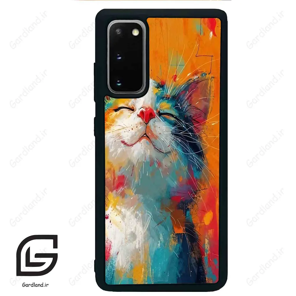 قاب گوشی سامسونگ اس 20 پلاس (Galaxy S20 Plus ) طرح گربه کد 2489