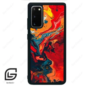 قاب گوشی سامسونگ اس 20 پلاس (Galaxy S20 Plus ) طرح ابرنگی کد 2490