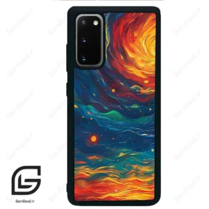 قاب گوشی سامسونگ اس 20 پلاس (Galaxy S20 Plus ) طرح اسمان کد 2492
