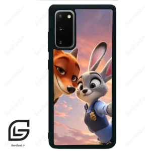 قاب گوشی سامسونگ اس 20 پلاس (Galaxy S20 Plus ) طرح زوتوپیا کد 2495