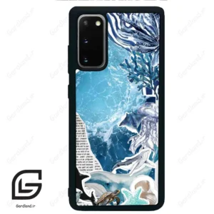 قاب گوشی سامسونگ اس 20 پلاس (Galaxy S20 Plus ) طرح دریا کد 2516