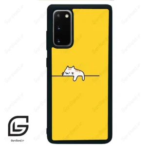 قاب گوشی سامسونگ اس 20 پلاس (Galaxy S20 Plus ) طرح گربه کد 2550