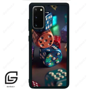 قاب گوشی سامسونگ اس 20 پلاس (Galaxy S20 Plus ) طرح تاس کد 2556