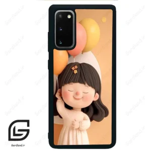 قاب گوشی سامسونگ اس 20 پلاس (Galaxy S20 Plus ) طرح دختر کد 2568