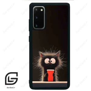 قاب گوشی سامسونگ اس 20 پلاس (Galaxy S20 Plus ) طرح گربه کد 2580