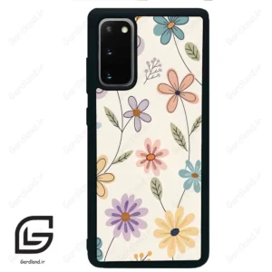 قاب گوشی سامسونگ اس 20 پلاس (Galaxy S20 Plus ) طرح گل کد 2587