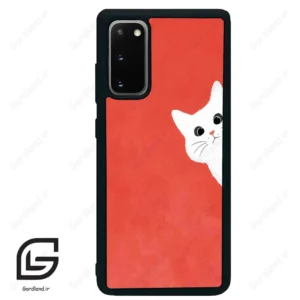 قاب گوشی سامسونگ اس 20 پلاس (Galaxy S20 Plus ) طرح گربه کد 2609