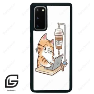 قاب گوشی سامسونگ اس 20 پلاس (Galaxy S20 Plus ) طرح گربه کد 2617