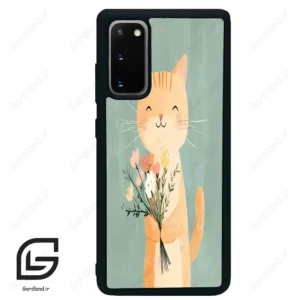 قاب گوشی سامسونگ اس 20 پلاس (Galaxy S20 Plus ) طرح گربه کد 2619