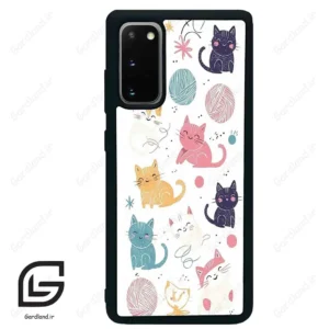 قاب گوشی سامسونگ اس 20 پلاس (Galaxy S20 Plus ) طرح گربه کد 2620