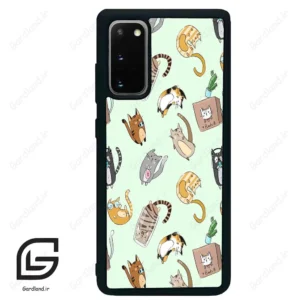 قاب گوشی سامسونگ اس 20 پلاس (Galaxy S20 Plus ) طرح گربه کد 2622