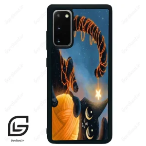 قاب گوشی سامسونگ اس 20 پلاس (Galaxy S20 Plus ) طرح گربه کد 2654