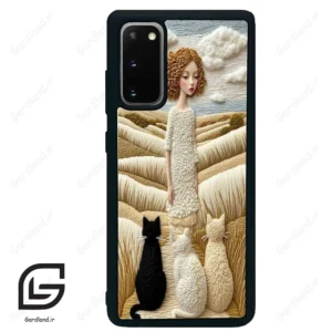 قاب گوشی سامسونگ اس 20 پلاس (Galaxy S20 Plus ) طرح دخترانه کد 2679