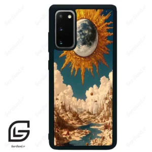 قاب گوشی سامسونگ اس 20 پلاس (Galaxy S20 Plus ) طرح خورشید کد 2694