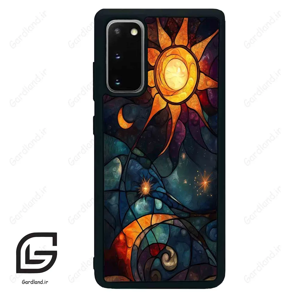 قاب گوشی سامسونگ اس 20 پلاس (Galaxy S20 Plus ) طرح خورشید کد 2707