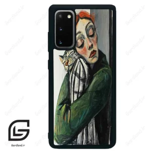 قاب گوشی سامسونگ اس 20 پلاس (Galaxy S20 Plus ) طرح گربه کد 2709