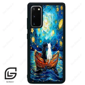 قاب گوشی سامسونگ اس 20 پلاس (Galaxy S20 Plus ) طرح گربه کد 2727