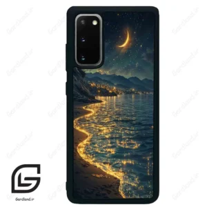 قاب گوشی سامسونگ اس 20 پلاس (Galaxy S20 Plus ) طرح ساحل کد 2729