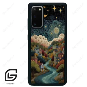 قاب گوشی سامسونگ اس 20 پلاس (Galaxy S20 Plus ) طرح دهکده کد 2736