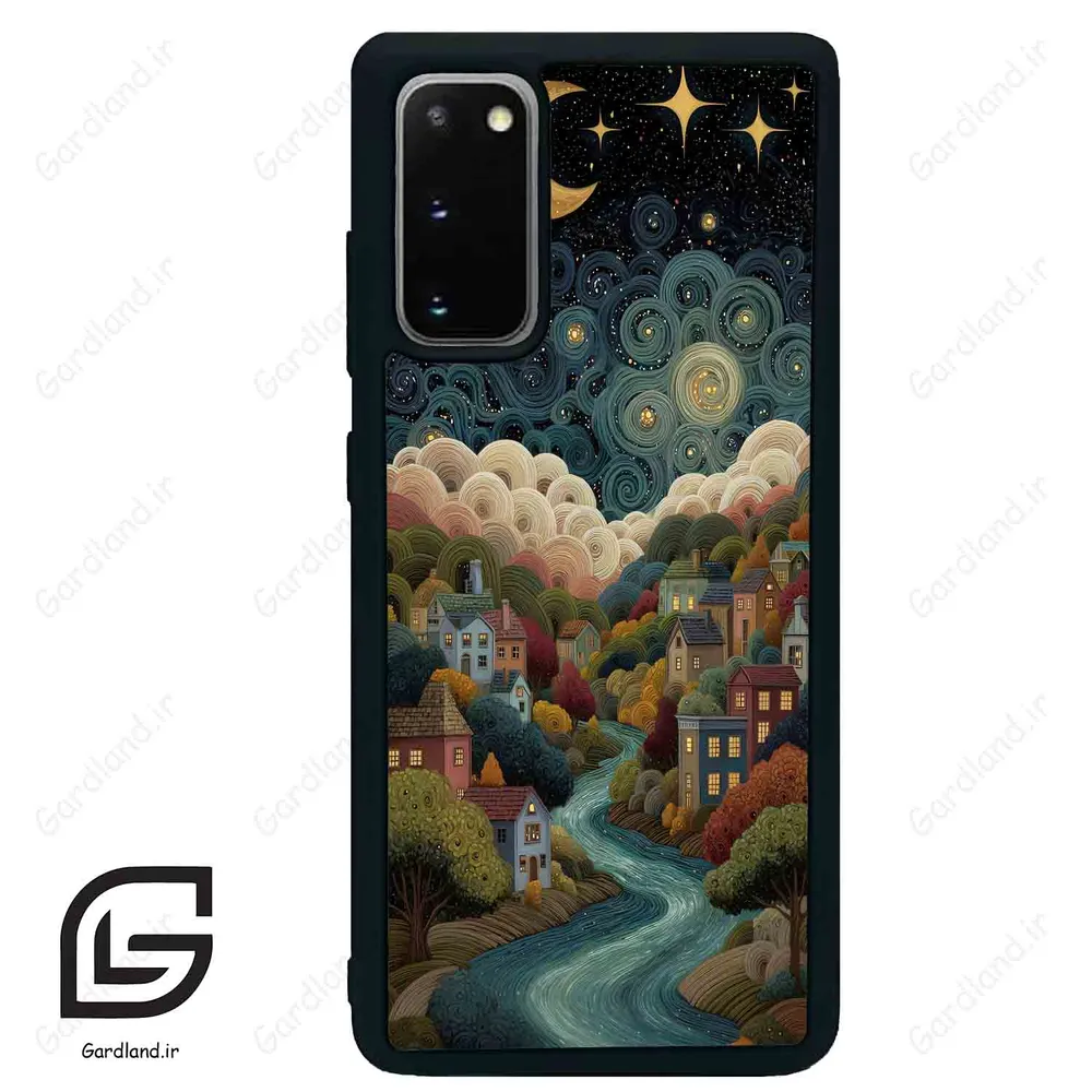 قاب گوشی سامسونگ اس 20 پلاس (Galaxy S20 Plus ) طرح دهکده کد 2736