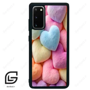 قاب گوشی سامسونگ اس 20 پلاس (Galaxy S20 Plus ) طرح قلبی کد 2782