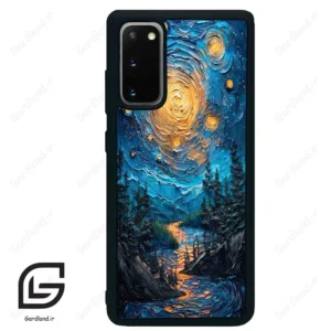 قاب گوشی سامسونگ اس 20 پلاس (Galaxy S20 Plus ) طرح ابرنگ کد 2792