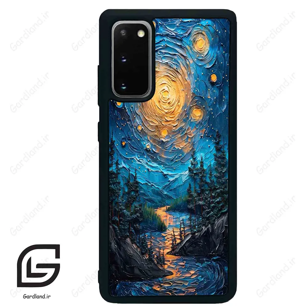 قاب گوشی سامسونگ اس 20 پلاس (Galaxy S20 Plus ) طرح ابرنگ کد 2792
