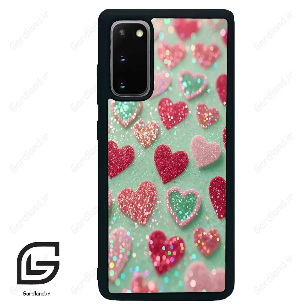 قاب گوشی سامسونگ اس 20 پلاس (Galaxy S20 Plus ) طرح قلب کد 2812
