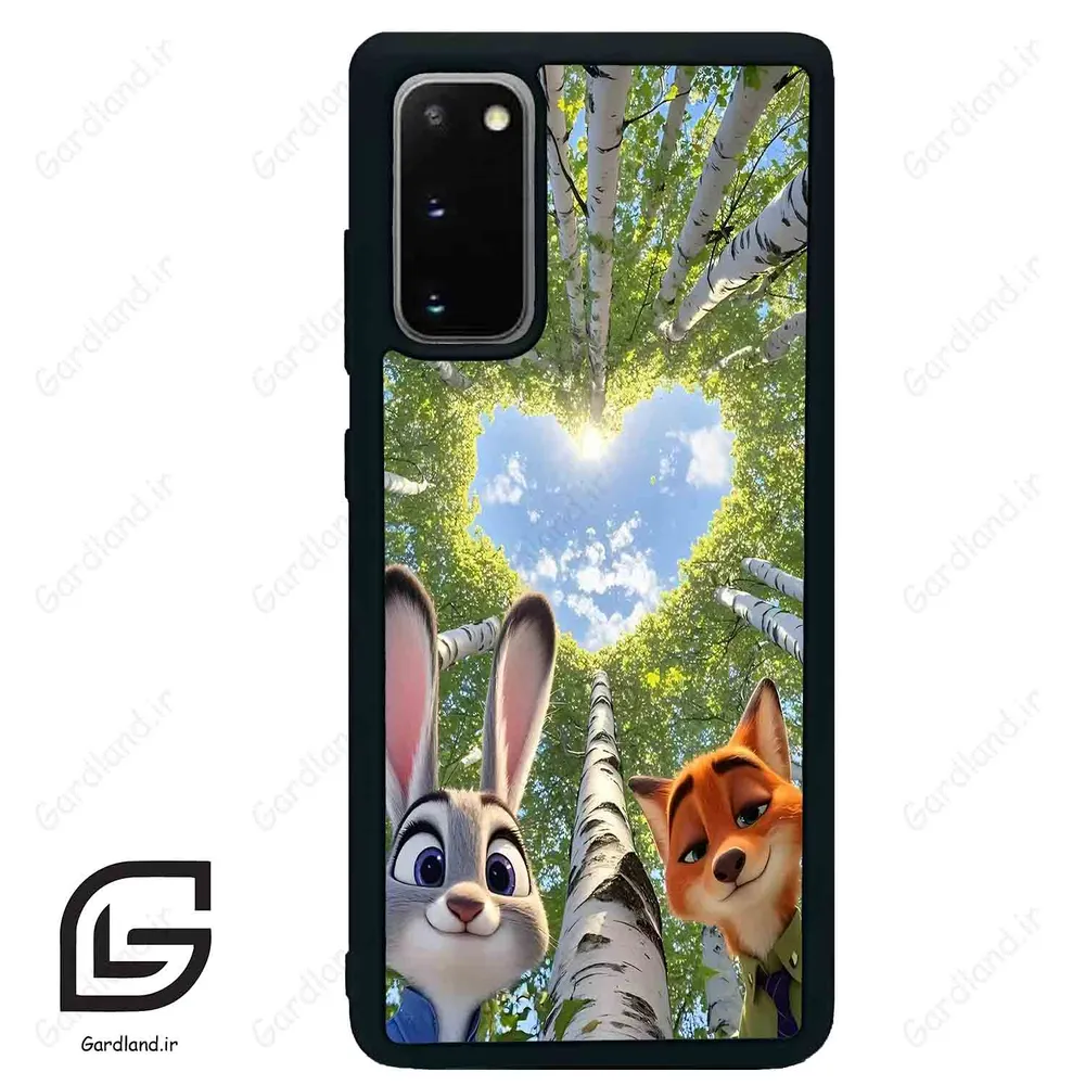قاب گوشی سامسونگ اس 20 پلاس (Galaxy S20 Plus ) طرح زوتوپیا کد 2887
