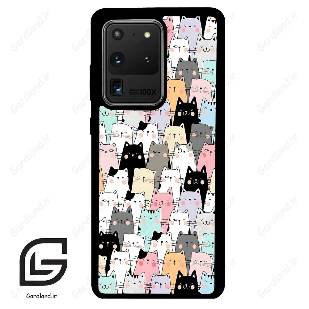 قاب گوشی سامسونگ اس 20 اولترا (Galaxy S20 Ultra ) طرح گربه کد 2019