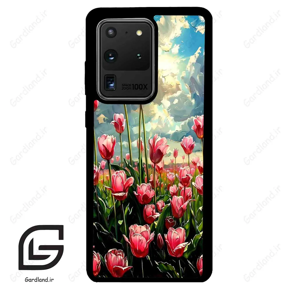 قاب گوشی سامسونگ اس 20 اولترا (Galaxy S20 Ultra ) طرح گل کد 2055