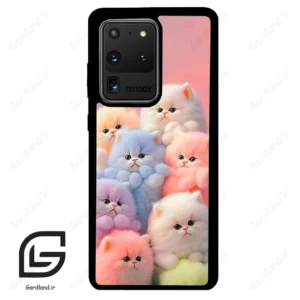 قاب گوشی سامسونگ اس 20 اولترا (Galaxy S20 Ultra ) طرح گربه کد 2073