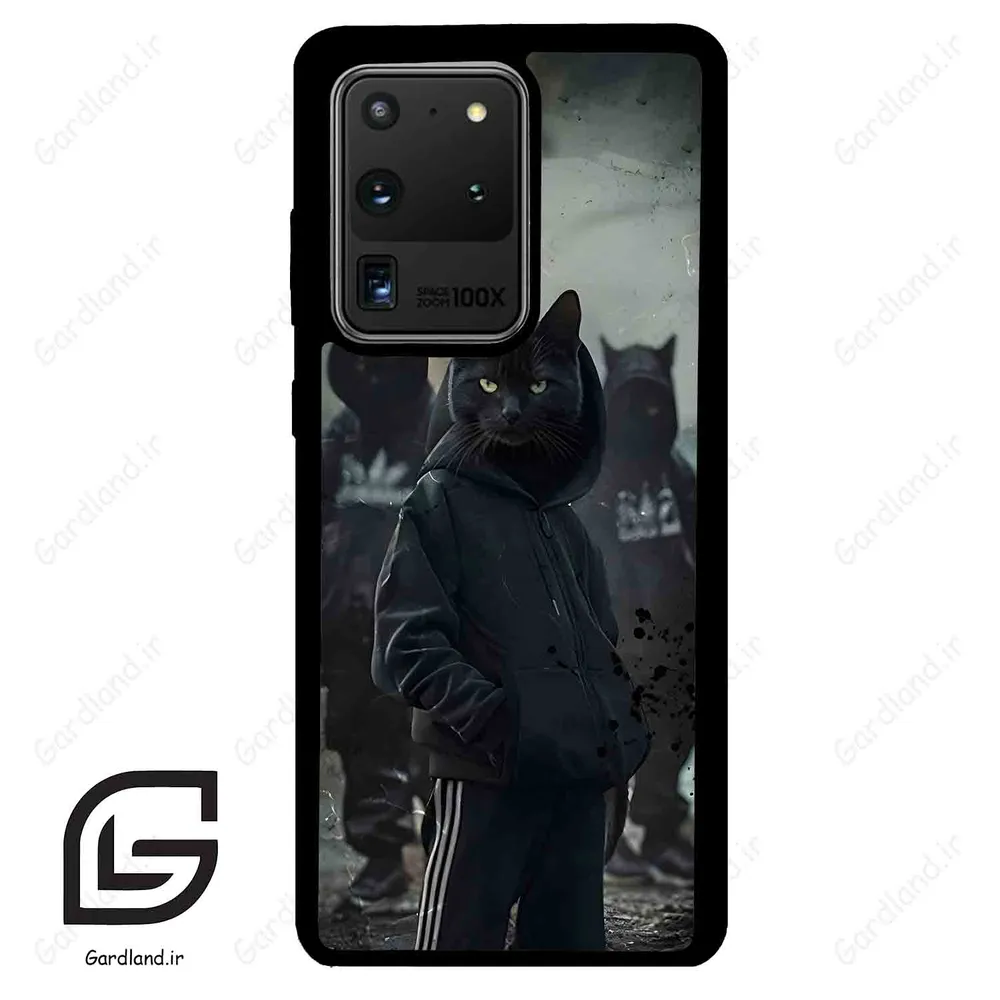 قاب گوشی سامسونگ اس 20 اولترا (Galaxy S20 Ultra ) طرح گربه کد 2091