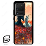 قاب گوشی سامسونگ اس 20 اولترا (Galaxy S20 Ultra ) طرح اسب کد 2166