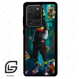 قاب گوشی سامسونگ اس 20 اولترا (Galaxy S20 Ultra ) طرح مکعب کد 2229