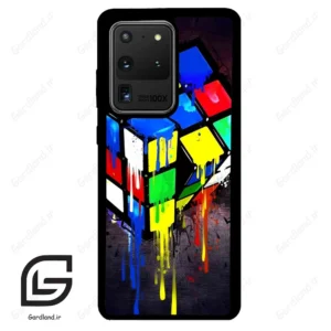 قاب گوشی سامسونگ اس 20 اولترا (Galaxy S20 Ultra ) طرح مکعب کد 2236