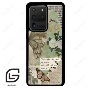 قاب گوشی سامسونگ اس 20 اولترا (Galaxy S20 Ultra ) طرح پروانه کد 2244