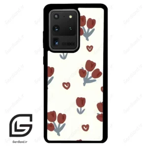 قاب گوشی سامسونگ اس 20 اولترا (Galaxy S20 Ultra ) طرح گل کد 2252