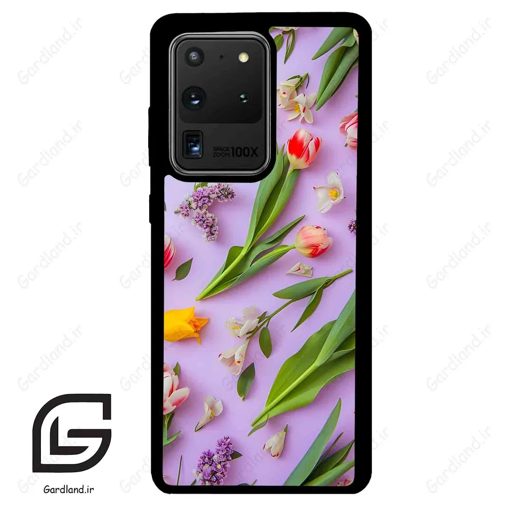 قاب گوشی سامسونگ اس 20 اولترا (Galaxy S20 Ultra ) طرح گل کد 2320