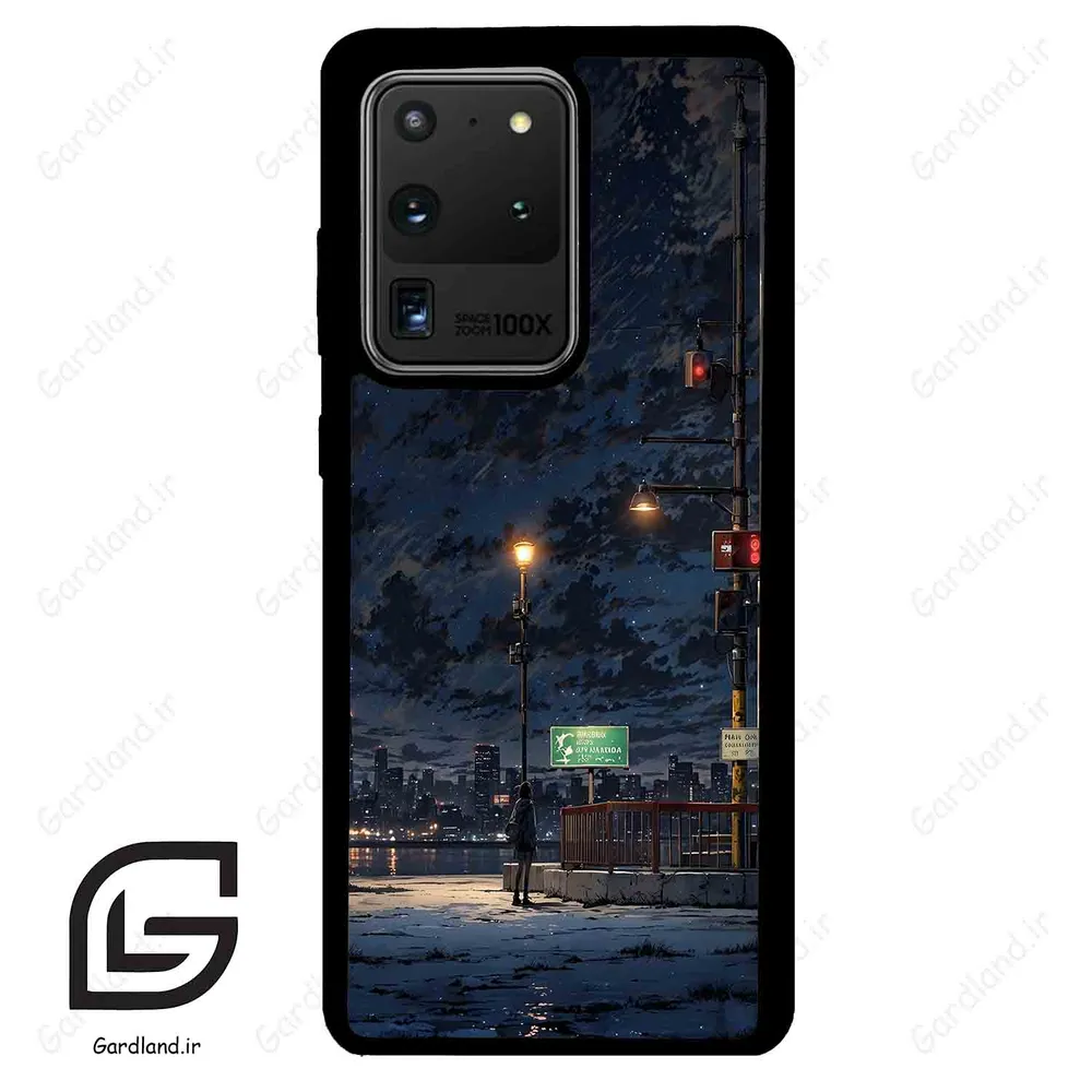 قاب گوشی سامسونگ اس 20 اولترا (Galaxy S20 Ultra ) طرح شب کد 2354