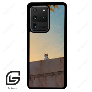قاب گوشی سامسونگ اس 20 اولترا (Galaxy S20 Ultra ) طرح گربه کد 2365