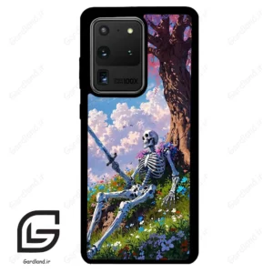 قاب گوشی سامسونگ اس 20 اولترا (Galaxy S20 Ultra ) طرح اسکلت کد 2372