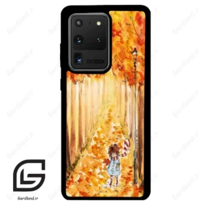 قاب گوشی سامسونگ اس 20 اولترا (Galaxy S20 Ultra ) طرح پاییزی کد 2386