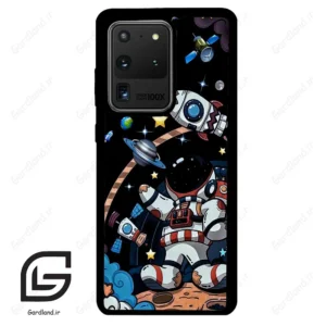 قاب گوشی سامسونگ اس 20 اولترا (Galaxy S20 Ultra ) طرح فضانورد کد 2392