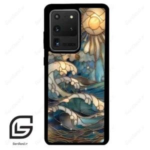 قاب گوشی سامسونگ اس 20 اولترا (Galaxy S20 Ultra ) طرح شیشه کد 2393